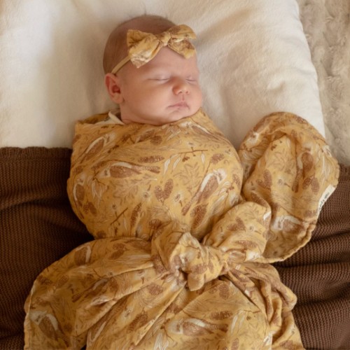 Milk and Poppy - Muslin Swaddle - Pattern - Jack